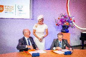 Queen Maxima Meets Signing Partnership - Utrecht