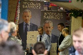 Nicolas Sarkozy Book Signing Event - Versailles