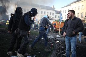 Farmers Protest Ahead Of EU Summit - Brussels