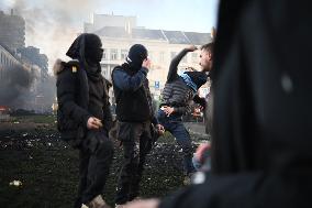 Farmers Protest Ahead Of EU Summit - Brussels