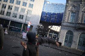 Farmers Protest Ahead Of EU Summit - Brussels