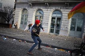 Farmers Protest Ahead Of EU Summit - Brussels