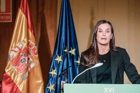 Queen Letizia Presents the XVII and XVIII NAOS Strategy Awards - Madrid