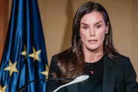 Queen Letizia Presents the XVII and XVIII NAOS Strategy Awards - Madrid