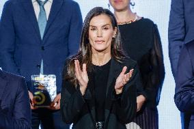 Queen Letizia Presents the XVII and XVIII NAOS Strategy Awards - Madrid