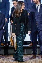 Queen Letizia Presents the XVII and XVIII NAOS Strategy Awards - Madrid
