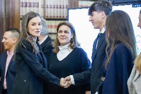 Queen Letizia Presents the XVII and XVIII NAOS Strategy Awards - Madrid