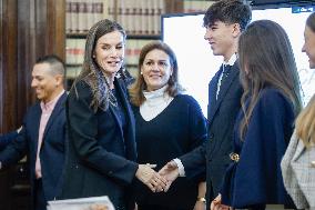 Queen Letizia Presents the XVII and XVIII NAOS Strategy Awards - Madrid