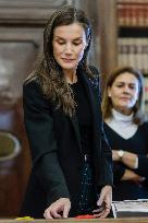 Queen Letizia Presents the XVII and XVIII NAOS Strategy Awards - Madrid