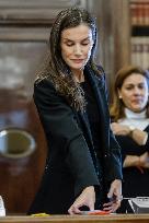 Queen Letizia Presents the XVII and XVIII NAOS Strategy Awards - Madrid