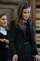 Queen Letizia Presents the XVII and XVIII NAOS Strategy Awards - Madrid