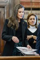 Queen Letizia Presents the XVII and XVIII NAOS Strategy Awards - Madrid