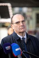 Visit of the Minister of Transport and the President of the SNCF at the Gare de Lyon - Paris AJ