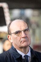 Visit of the Minister of Transport and the President of the SNCF at the Gare de Lyon - Paris AJ