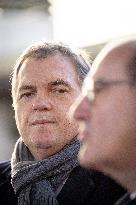 Visit of the Minister of Transport and the President of the SNCF at the Gare de Lyon - Paris AJ