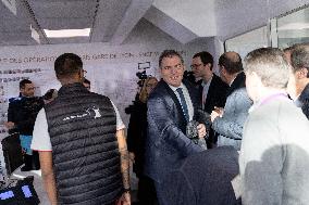 Visit of the Minister of Transport and the President of the SNCF at the Gare de Lyon - Paris AJ