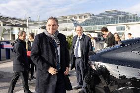 Visit of the Minister of Transport and the President of the SNCF at the Gare de Lyon - Paris AJ