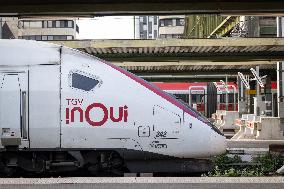 Illustration of the Gare de Lyon during the Christmas holiday departures - Paris AJ