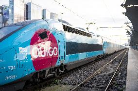Illustration of the Gare de Lyon during the Christmas holiday departures - Paris AJ