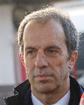 Visit of the Minister of Transport and the President of the SNCF at the Gare de Lyon - Paris