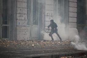 Farmers Protest Ahead Of EU Summit - Brussels