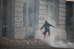 Farmers Protest Ahead Of EU Summit - Brussels