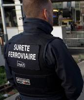 SNCF Illustration de la Police Ferroviaire a la Gare de Lyon