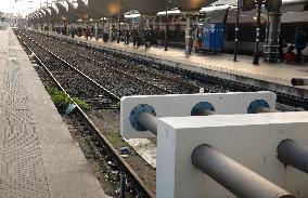SNCF Illustration de la Police Ferroviaire a la Gare de Lyon