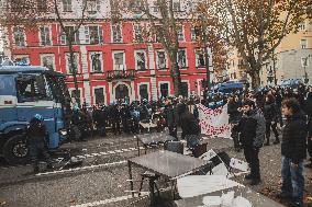 Police Raid on The Askatasuna Social Center - Turin