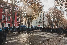 Police Raid on The Askatasuna Social Center - Turin