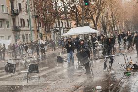 Police Raid on The Askatasuna Social Center - Turin