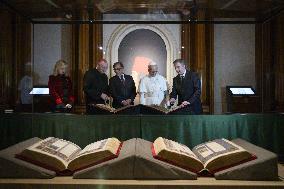 Pope Leo XIV Visits Italian Senate - Rome