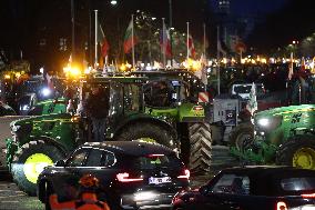 Farmers Protest Ahead Of EU Summit - Brussels