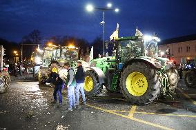 Farmers Protest Ahead Of EU Summit - Brussels