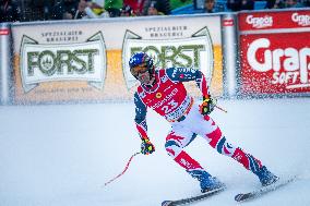 Adrien Theaux and Nils Allegre at Audi FIS Ski World Cup - Men's Downhill