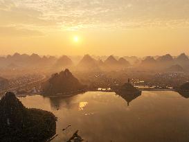 Illustration - Winter Scenery in China