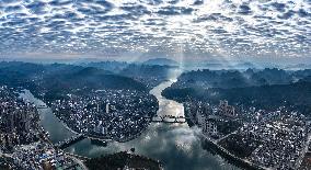 Illustration - Winter Scenery in China