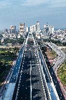 Construction of Pinglu Canal In Qinzhou - China