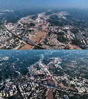 Construction of Pinglu Canal In Qinzhou - China