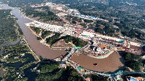 Construction of Pinglu Canal In Qinzhou - China