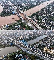 Construction of Pinglu Canal In Qinzhou - China