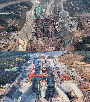 Construction of Pinglu Canal In Qinzhou - China