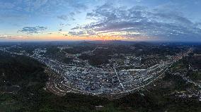 Construction of Pinglu Canal In Qinzhou - China
