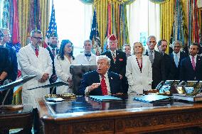 Trump Marijuana Executive Order Signing