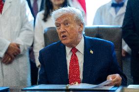 Trump Marijuana Executive Order Signing