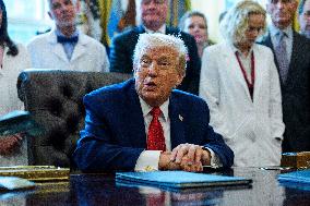 Trump Marijuana Executive Order Signing