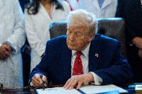 Trump Marijuana Executive Order Signing