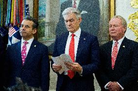 Trump Marijuana Executive Order Signing