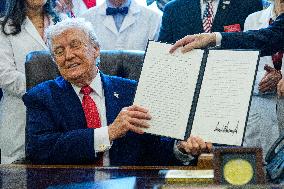 Trump Marijuana Executive Order Signing