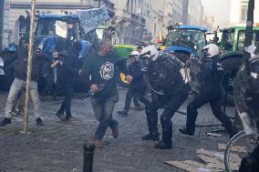 Farmers protest to denounce the reforms of the Common Agricultural Policy - Brussels